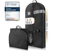 Bruce.® Großer Kleidersack 120 x 60 x 12 cm - Atmungsaktive Kleiderhülle für 4-6 Teile wie Anzug, Kleid & Jacke - 120 GSM Materialstärke - Ideal für Reisen & Aufbewahrung - Schwarz