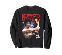 Bruce Lee Be Water Retro Martial Arts Poses Retro Movie Sweatshirt