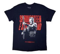 Bruce Springsteen 24 Guitar Photo T Shirt M