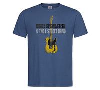 Bruce Springsteen and the E Street Band/T-Shirt/Herren Men/Denim (DE/NL/SE/PL, Alphanumerisch, L, Regular, Regular)