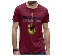 Bruce Springsteen and The E Street Band/T-Shirt/Herren Men/ROT RED (DE/NL/SE/PL, Alphanumerisch, XL, Regular, Regular, Rot)