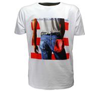 Bruce Springsteen Born In The USA T-Shirt - offiziell lizenziertes Merch XL Weiß