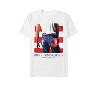 Springsteen Bruce - T-Shirt # Xl Unisex White # Born in the USA