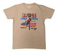Bruce Springsteen T Shirt Born in The USA 85 Nue offiziell Unisex Sand L
