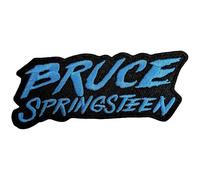 Bruce Springsteen The River Woven Logo Patch, schwarz / blau, Einheitsgröße