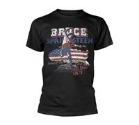 Plastic Head T-Shirt Bruce Springsteen – Tour 84-85 Schwarz Unisex Größe M