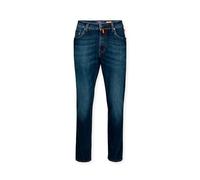 BRÜHL FINE TROUSERS Jeans Herren Stretch York DO FX 191241 I 5-Pocket Herren Jeans in Dual FX Quer Stretch Denim I Mit Flammeneffekten Waschung