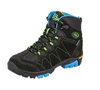 Brütting Bergen High Jungen Trekking- & Wanderstiefel, Anthrazit/Blau/Lemon, 39 EU