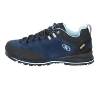 Brütting Outdoorschuh Makalu Damen wasserdicht Leder Schnürung Blau Größe 41