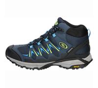 Brütting Unisex Expedition Mid Traillaufschuhe, Marine/blau/Lemon, 46EU