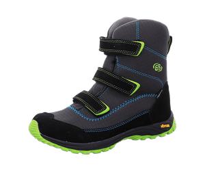 Brütting grau/schwarz/lemon 28 für Kinder, grau, Größe 38 EU