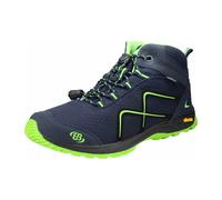 Brütting Jungen Guide High Trekking- & Wanderstiefel, Marine/ Lemon, 35 EU