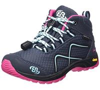Brütting Guide High, Mädchen Trekking- & Wanderstiefel, Türkis (türkis/schwarz/pink türkis/schwarz/pink), 31 EU (12.5 UK)