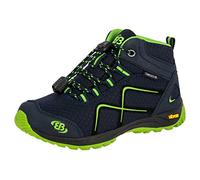 Brütting Guide High Unisex Kinder Trekking- & Wanderstiefel, Marine Lemon, 26 EU