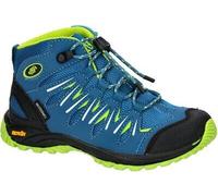Brütting Jungen Outdoorschuh Outdoorstiefel Expedition Kids High, Petrol/Lemon, 33 EU