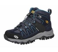 Brütting Jungen Outdoorschuh Outdoorstiefel Mount Pinos High Kids, Marine/Petrol/Gelb, 36 EU