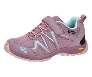 Brütting Jungen Unisex Kinder Rockwall Trekkingsschuhe, rosa/türkis, 36EU