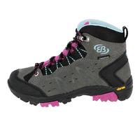 Brütting Unisex Kinder Mount Bona High Kids Trekking- & Wanderstiefel, Grau Lila Blau, 34 EU