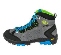 Brütting Unisex Kinder Mount Bona High Kids Trekking- & Wanderstiefel, Grau Blau Lemon, 38 EU