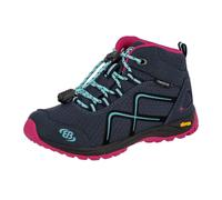 Brütting Guide High Unisex Kinder Trekking- & Wanderstiefel, Marine Pink Türkis, 33 EU