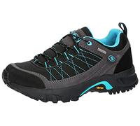 Brütting Damen Mount Egmont Traillaufschuhe, schwarz/grau/türkis, 40 EU
