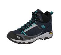 Brütting Sneaker MOUNT PINOS HIGH KIDS - Gr. 38 - Blau - Leder & Textil