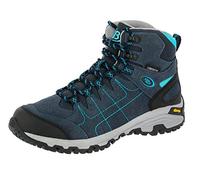 Brütting Mount Shasta High Damen Trekking- & Wanderstiefel, Marine/Türkis, 37 EU