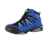 Brütting Unisex Kinder Ohio High Trekking- & Wanderstiefel, Blau Schwarz Lemon, 34 EU
