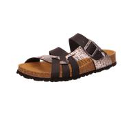 Lico Damen Hausschuh Bioline Flora Schwarz Größe 40 EU