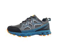 Brütting Unisex Power Walkingschuhe, Grau Petrol Orange, 42EU