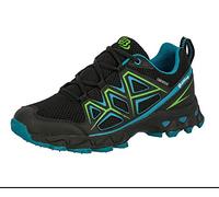 Brütting Herren Power Trekking-& Wanderhalbschuhe, Schwarz Petrol Grün, 44 EU