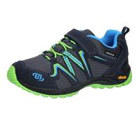 Brütting Rockwall Trekkingsschuhe, Marine/Blau/Lemon, 35 EU