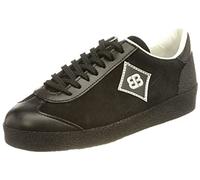 Brütting Unisex Astroturfer Velour Sneaker, schwarz, 44 EU