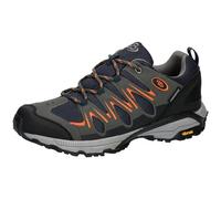Brütting Unisex Expedition Traillaufschuh, Marine Grau Orange, 43 EU