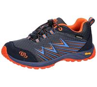 Brütting Kinder Laufschuhe Chesna Low Anthrazit/Blau/Orange Größe 33