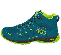 Brütting Unisex Kinder Morelia Outdoor- & Trekkingschuh, Petrol/ Lemon, 35 EU
