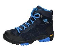 Wanderschuh BRÜTTING "Outdoorstiefel Mount Bona High Kids", Kinder, Gr. 39, blau, Veloursleder, Schuhe Wanderschuh (40630718-39) blau