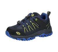 Brütting Outdoorschuhe Mount Pinos Kids Low – wasserdicht, Veloursleder – Jungen Gr. 32 Blau
