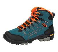 Brütting Unisex Kinder Mount Shasta Kids Hi Cross-Laufschuh, petrol/schwarz/orange, 33 EU