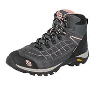 Brütting Trekking- & Wanderstiefel Mount Crillon High Unisex Veloursleder Grau/Rosa Größe 38