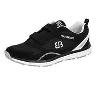 Brütting Unisex Performance V Fitnessschuhe, Schwarz Weiß, 40 EU