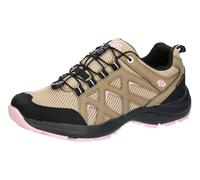 Brütting Unisex Tacna Walkingschuhe, Beige/Schwarz/Rosa, 41 EU