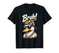 Bruh Duck Jagd Camo Stockente Hunter Herren Jungen Kinder T-Shirt