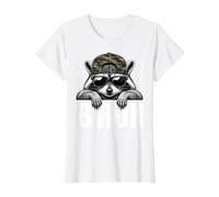 Bruh Raccoon Trash Racoon Camo Hat Youth Teens Kids Slang Preisgünstiges Grafik-T-Shirt