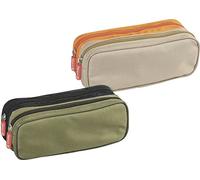 Brunnen 1049013 Schlamper-Etui Duo (20 x 7 x 8 cm, 2 Fächer, 2 Motive) sortiert