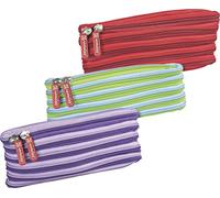 Brunnen 1049017 Schlamper-Etui Duo (21 x 12 x 5 cm, 2 Fächer, 2 Motive) sortiert