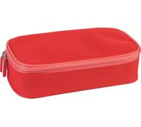Brunnen 104903323 Combi-Etui Colour Code inklusive Radierer, Spitzer und Stundenplan, 22 x 11 x 6 cm, rot
