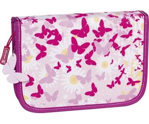 BRUNNEN 104912016 Schüler-Etui Federmäppchen Schmetterlinge