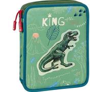 BRUNNEN 1049126841 Schüler-Etui XXL Dinosaurier, gefüllt