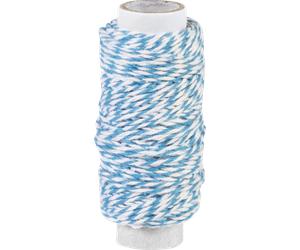 BRUNNEN 2162660015 Dekoschnur dunkelblau 20m, Ø 1 mm